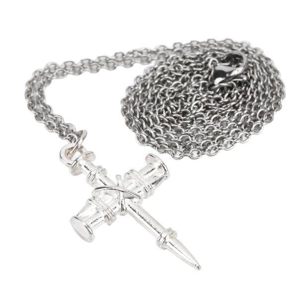 Kors Halskæde - Eksklusivt Klassisk Vedhængsdesign Metal Jesus Halskæder til Jul Fødselsdagsaftale
