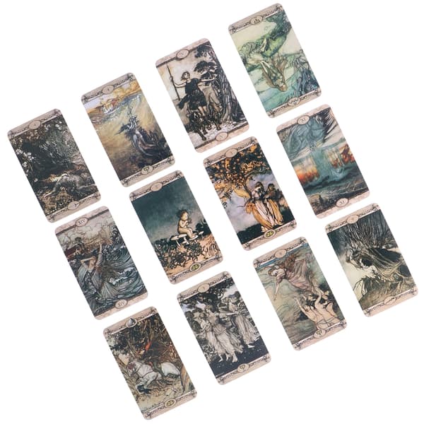 Hologram Papir Spådom Spillekort Tarotkort Underholdning Brettspill Engelsk Versjon
