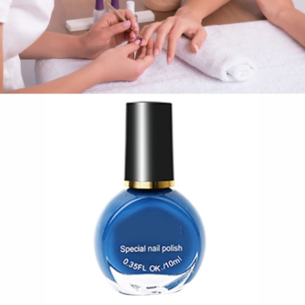 Kynsilakka 10ml Kylläinen kirkas väri Elegantti tyyli Nopea kuivuminen Pitkäkestoinen Nopea kuivuva kynsilakkaE049-20