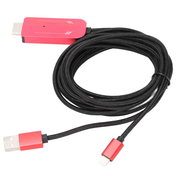 Videoadapterkabel IOS-grænseflade til High Definition Multimedia Interface 1080P High Definition Video Converter Kabel