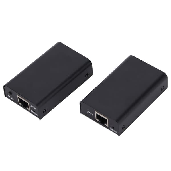 HD Multimedia Interface Extender 1080P Cat6 Cat7 RJ45 PC Television Converter med EDID Copy 100‑240VEU Stik
