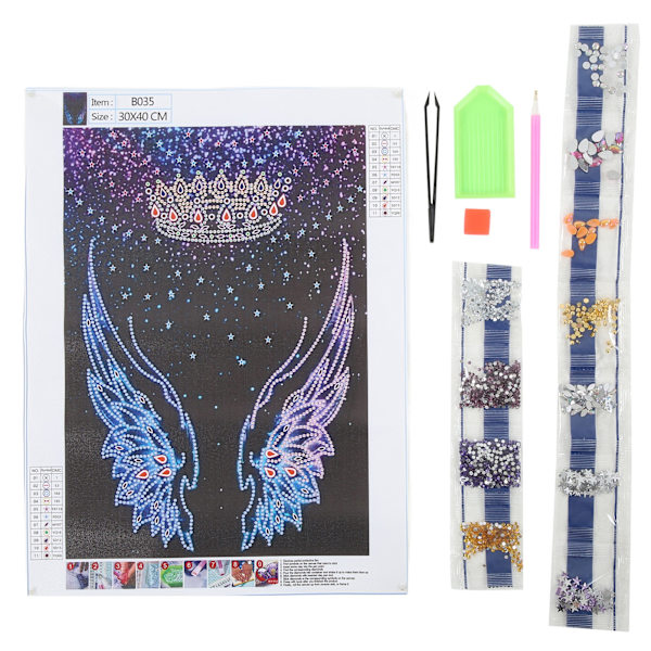 Rhinestone-maalaus Rentouttava Mielenkiintoinen DIY-piirustuspakkaus Kotien Toimistojen Hotellien Koristeluun