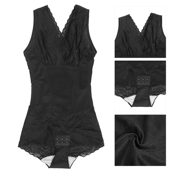 Kvinners kroppsform Shapewear slankende rumpe løfter magekontroll midjetrener korsett body XL