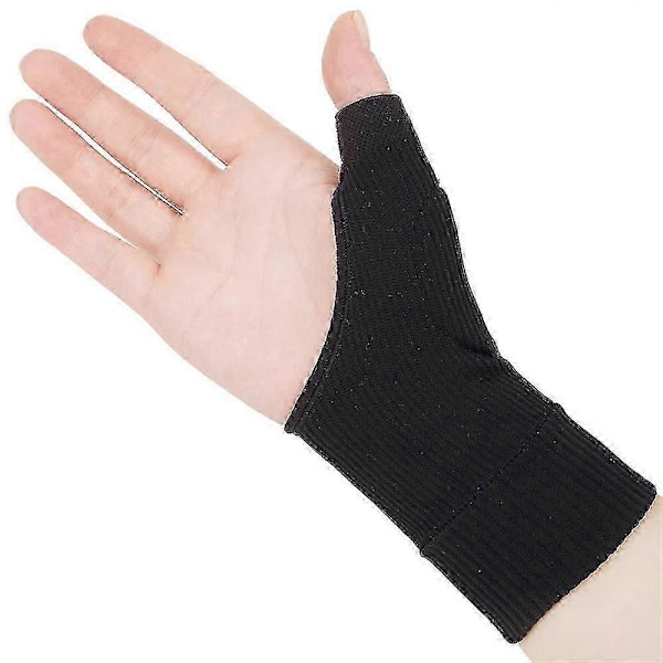 Gel Kompressions Tommelfingerstøtte Beskyttelsesærme Gigt Handsker RSI Ledsmerter color02