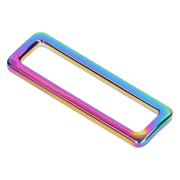 10 st ring spänne robust hållbart justerbart hårdvara metallspänne för att göra bälten kläder ryggsäckar 50 mm