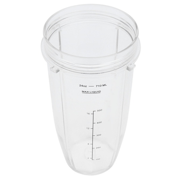 24Oz erstatningskop Blenderkopbeholder passer til Nutri Ninja 1000W blendertilbehør