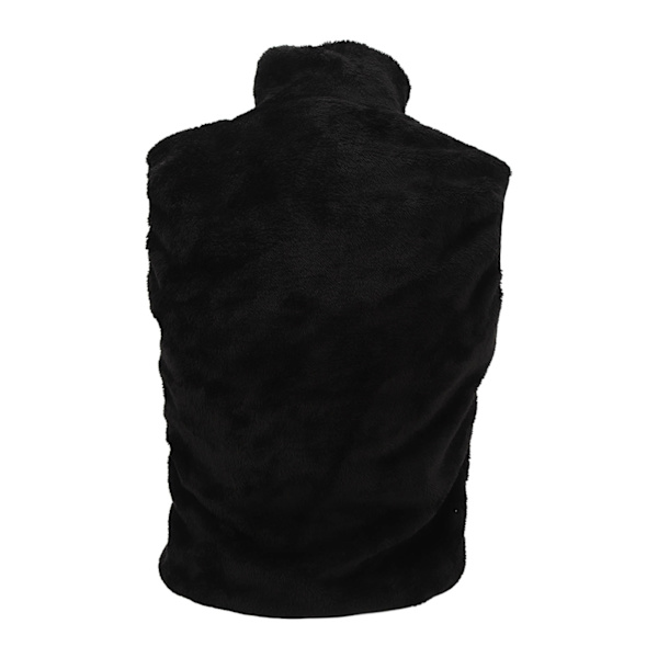 Oppvarmet vest USB elektrisk oppvarmet jakke vest med 9 varmesoner dobbel kontroll for menn kvinner XL