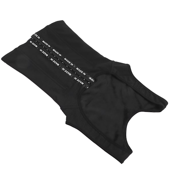 Varmt Shapewear til kvinder, Tummy Control Body Shaper, Sculpting Clothing, Open Bust Bodysuit til vinter og efterår, sort, S