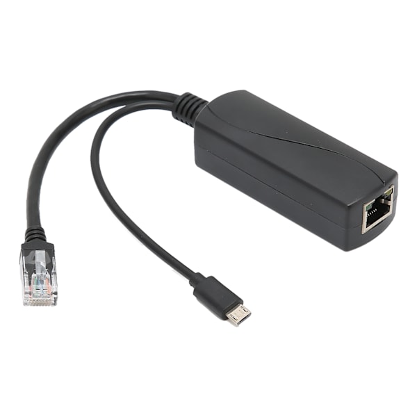 POE-jakaja, USB-liitäntä, eristys, suojaus, tukee IEEE 802.3af -standardia, aktiivinen POE-jakajasovitin koteihin ja toimistoihin