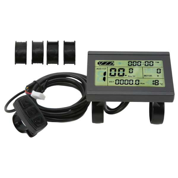 KT LCD3 Display 72V ABS Elektrisk Cykel Display med SM Stik til KT Controller