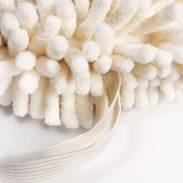 Mikrofiber Håndklæde, Grå Chenille Mikrofiber Håndklæder Kan Bruges i Køkken og Badeværelse, Kraftig Absorberingsevne, TØR Dine Hænder Øjeblikkeligt