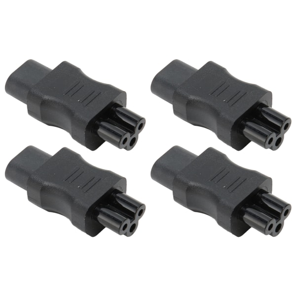 IEC320 C8 till IEC320 C5 Converter 10A 250V 2.5A 250V Power Adapter för Laptop Power UPS Server 4st