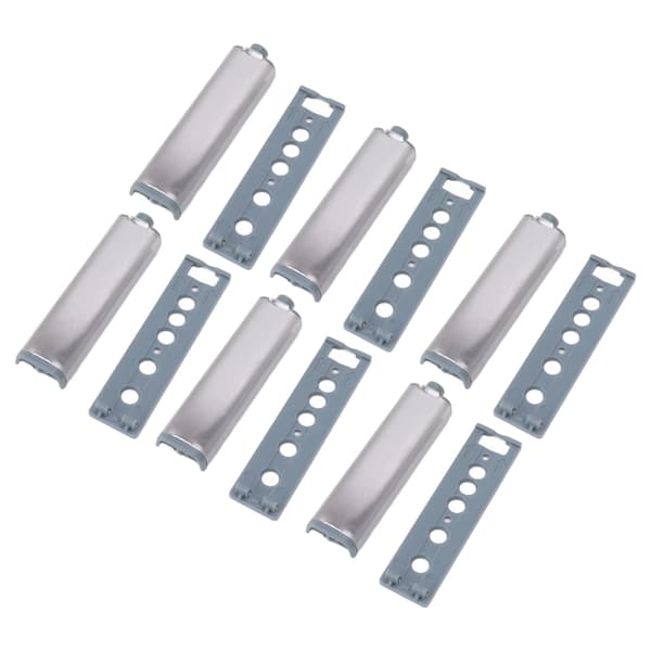 16 stk. Push Open Latch Kraftig Push Release Latch i rustfritt stål for skapdørskuff