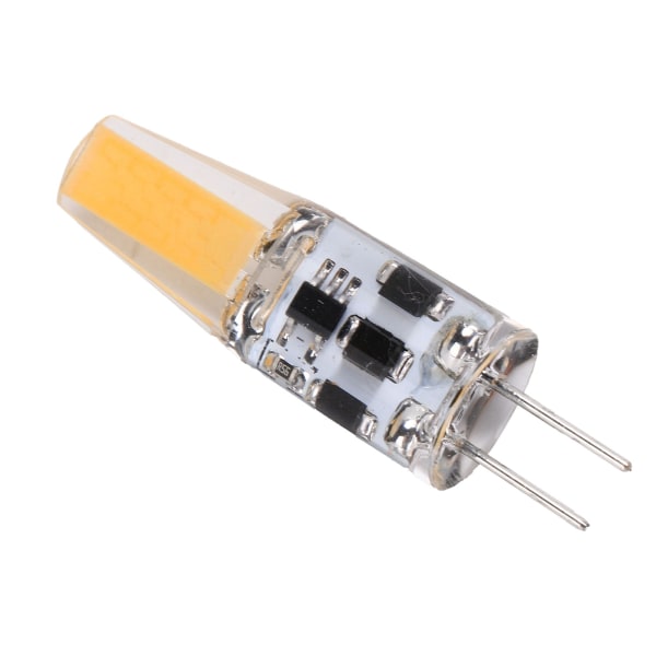 G4 dimbar pære 3W 300LM bi-pin base lyspære for lysekrone vegglampe AC/DC 12‑24VVarm hvit 2700K‑3100K
