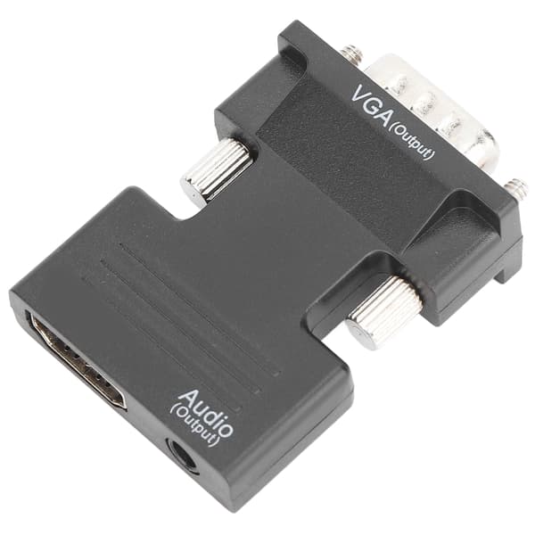 HD Multimedia Interface Hun til VGA Han Konverter med 3,5 mm Lydkabel til Bærbare Computere, PC'er og Skærme