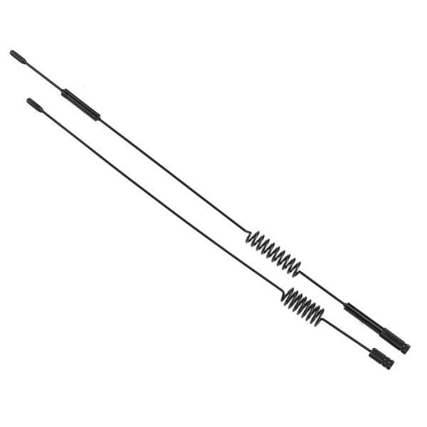 2 kpl metallisisustustarvikeosien simulaatioantenni Traxxas TRX-4 RC-telaketjuautoon