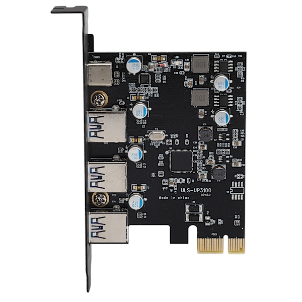 PCI-E-laajennuskortti USB3.0 Type-C 5 Gbps Express -sovitinkorttiohjain levyllä