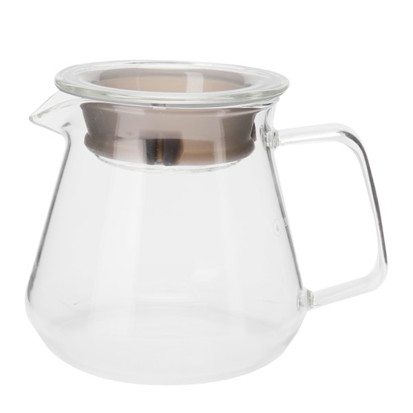 Glass Pour Over Kaffeemaskine Kaffekande Kedel til Hjemmekontor Cafe Butik Forbrugsartikler 300ml