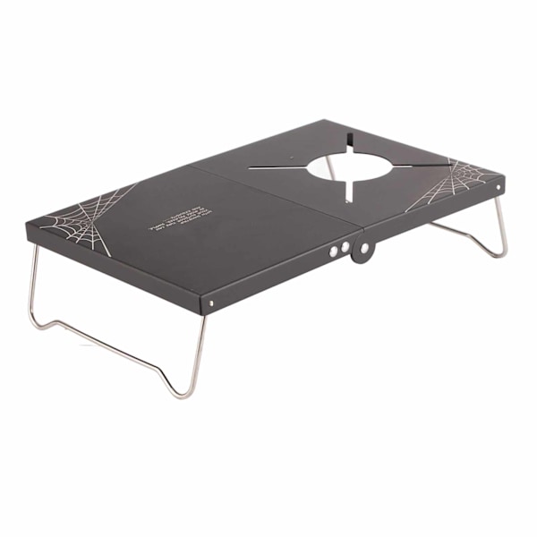 Piknikbord i aluminiumlegering, sammenleggbart, bærbart, minicampingbord med oppbevaringspose for utendørs bruk