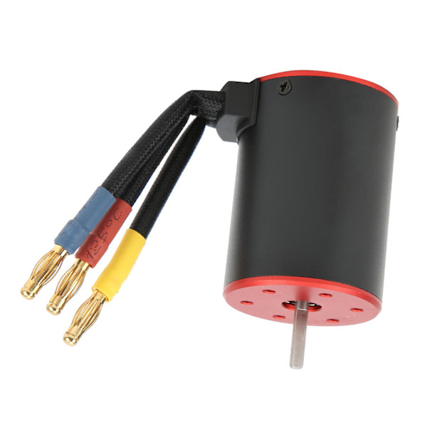 3650‑4300kv Vattentät Borstlös Motor med 4mm Bananpluggfäste för 1/10 RC Bil Lastbil Crawler