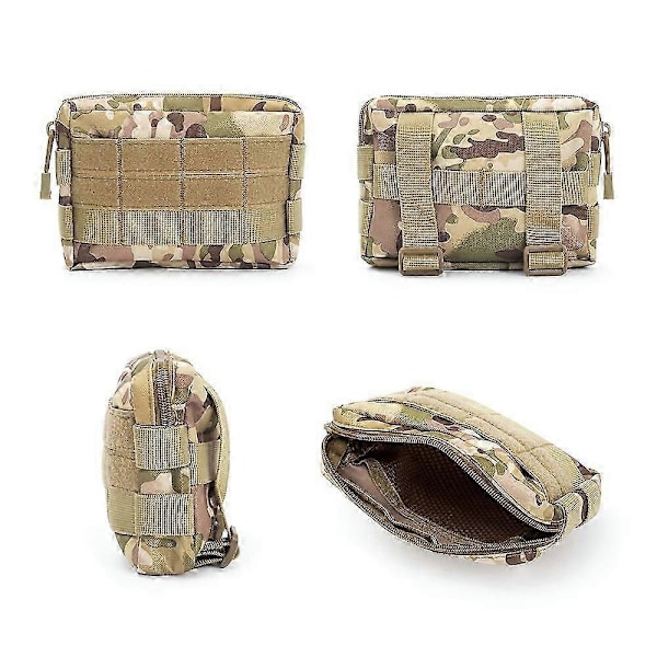 Utility Tactical Molle EDC Verktygsväska Verktygsväskor Bälte Midjeväska Väska Telefonhållare Utomhus Jakt Camping Militär Första Hjälpen Medicinska Väskor MC