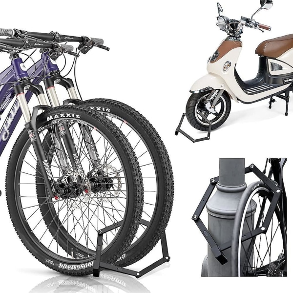 Ultrasikker 85 cm sammenleggbar sykkellås for sykkel, motorsykkel og dør - bærbar og holdbar