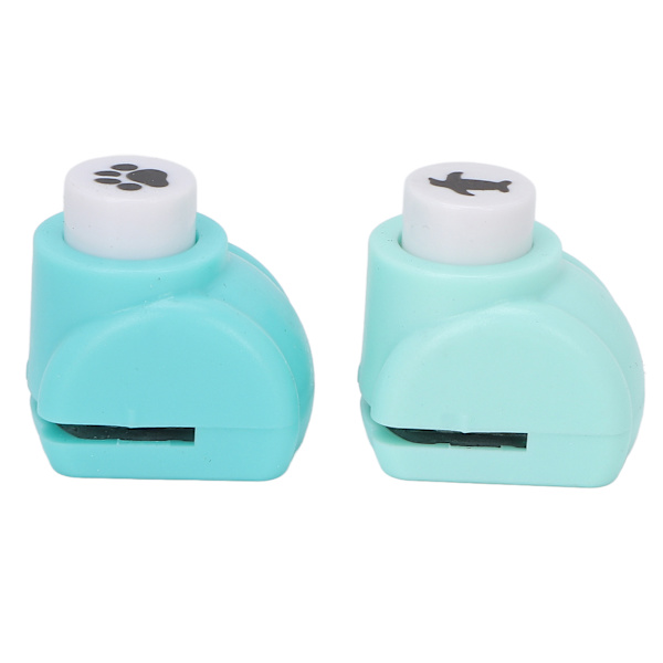 2kpl Punch Craft Set Mini Paper Hole Punch Penguin Bears Tassunmuotoiset Rei'ittimet Paperiaskarteluihin Tee-se-itse scrapbooking-tarvikkeet