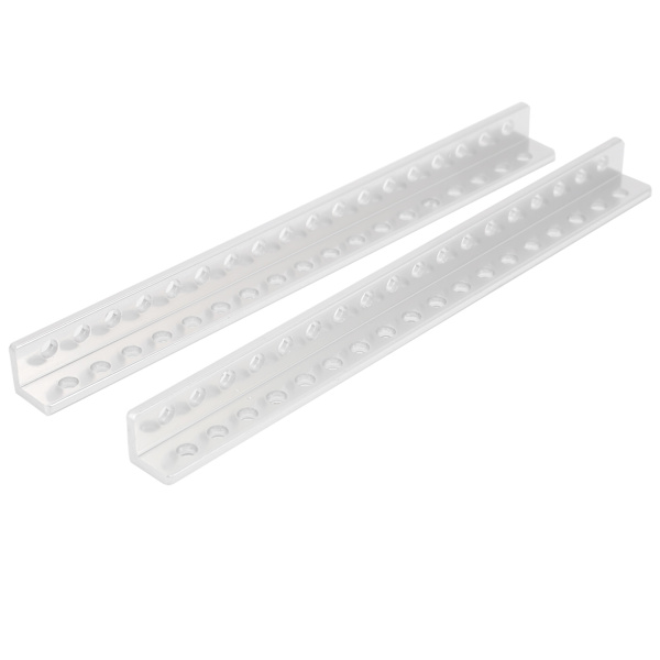 1 pari LShape Beam Channel 18 reikää 310300180152 Robotin osat tee-se-itse sarja 12x12x152mm