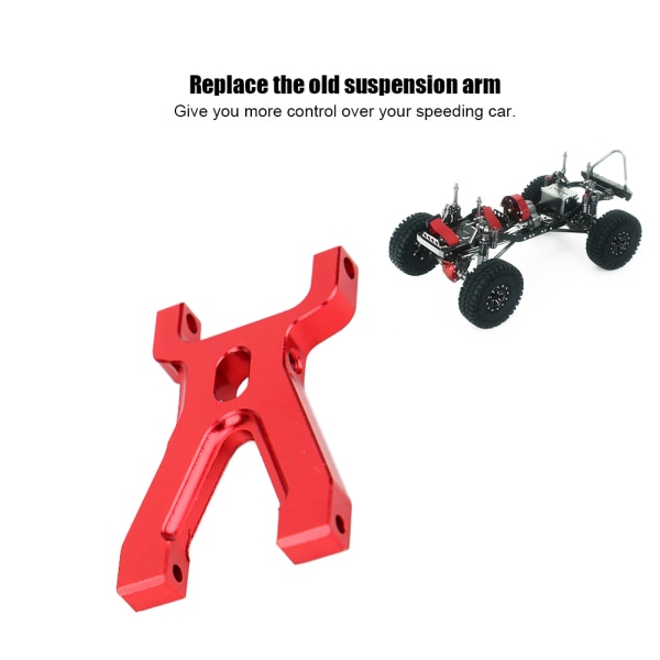 Framsvingarm i aluminiumlegering Passar för WL 1/18 A959 A979 A969 RC High-Speed ​​CarRed