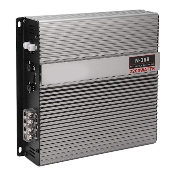 12V 2200W Silver Universal Bilstereo Förstärkare Ljud Subwoofer Förstärkare för Bil