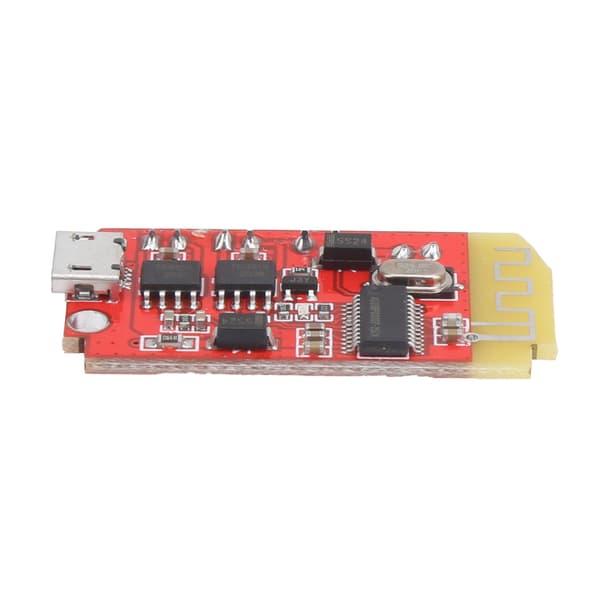 Stereo effektforsterkermodul Bluetooth 4.2 5W+5W lydforsterkerkort med USB-ladeport