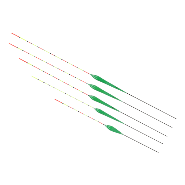 5 stk. fiskeflåd bobbere slående flod sø høj følsomhed balsatræ bobbere til ferskvandsfiskeri