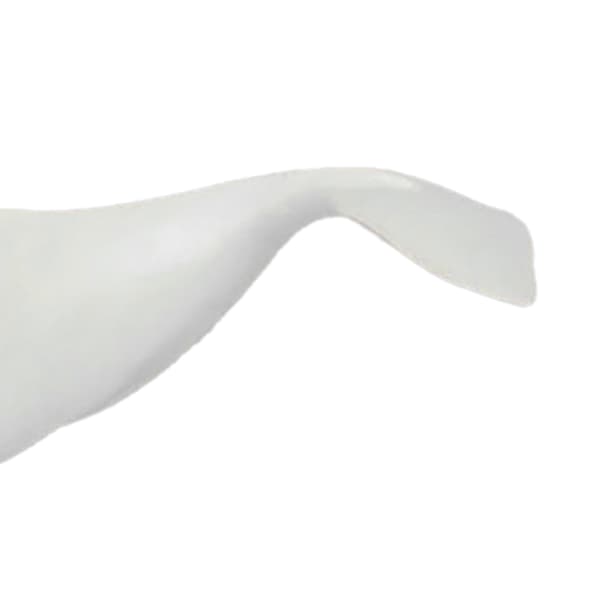 Hvithvalmodell PVC-plastsimulering Hvithvaldekorasjon Simuleringsdyrfigurleker