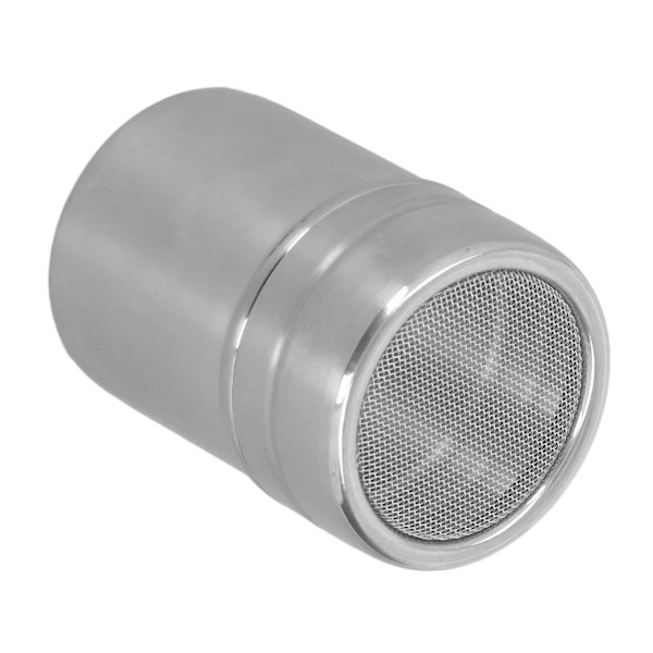 Kaffe Pulver Sie Shaker Rustfrit Stål Kakao Shaker Fugtsikker Pulver Sigte Cylinder Med Låg