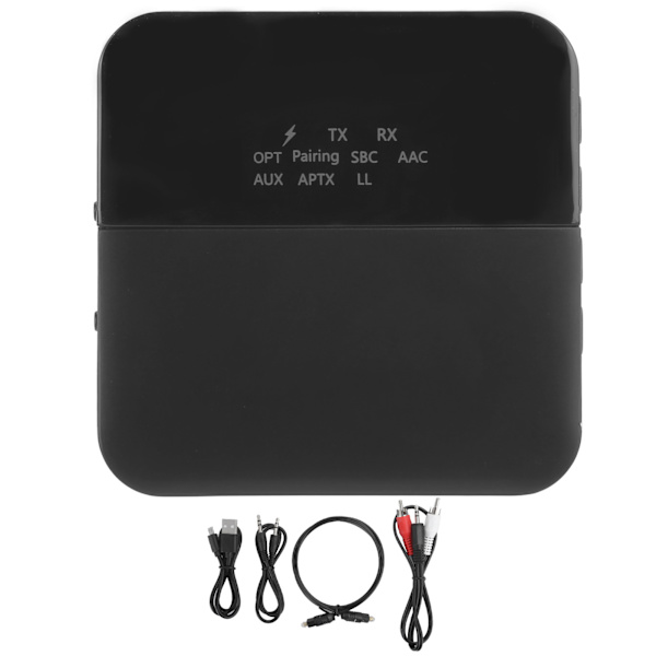 Bluetooth 5.0 Audio Transmitter Modtager Stereo Trådløs Adapter Dongle til TV PC Bil