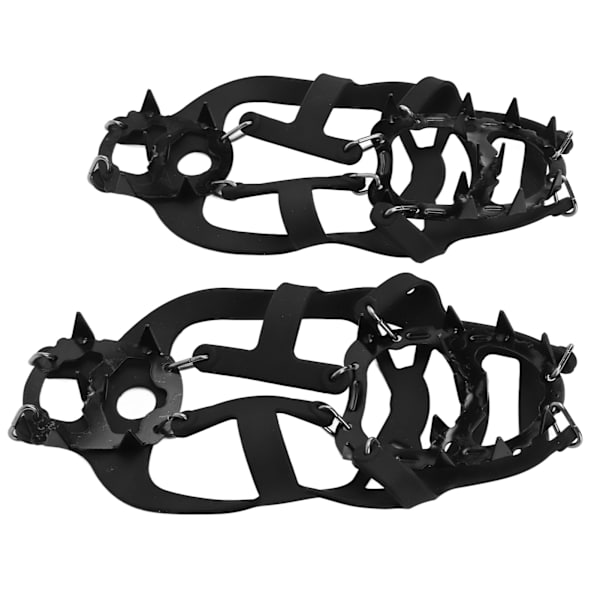 18 Spikes Crampons Walk Traction Ice Snow Grip Cleats for Hiking Walking Climbing