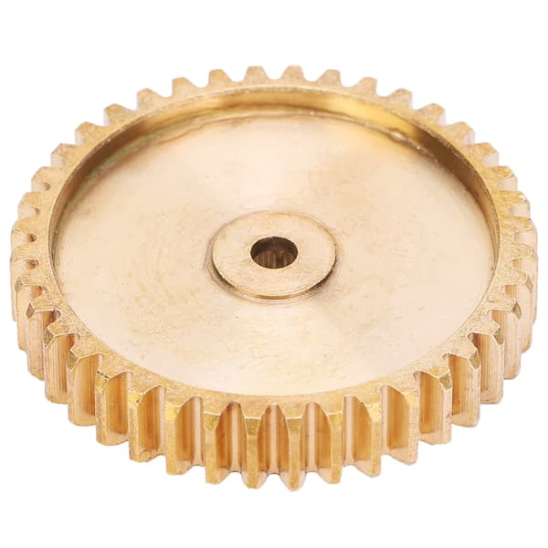 Cylindrisk Gear Messing 40 Tænder til Servo 25 Tænders Spline 0.8 Mod Industriel Robotdel 4305‑0025‑0040