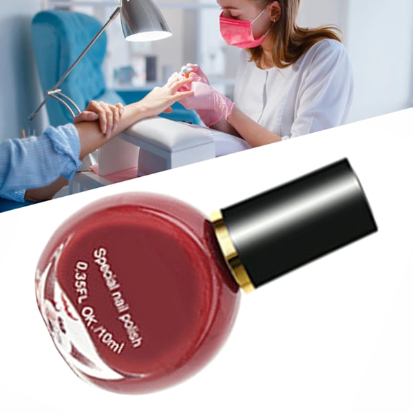 Nagellack 10ml Mättad Ljus Färg Elegant Stil Snabbtorkande Långvarigt Snabbtorkande Nagellack E049-23