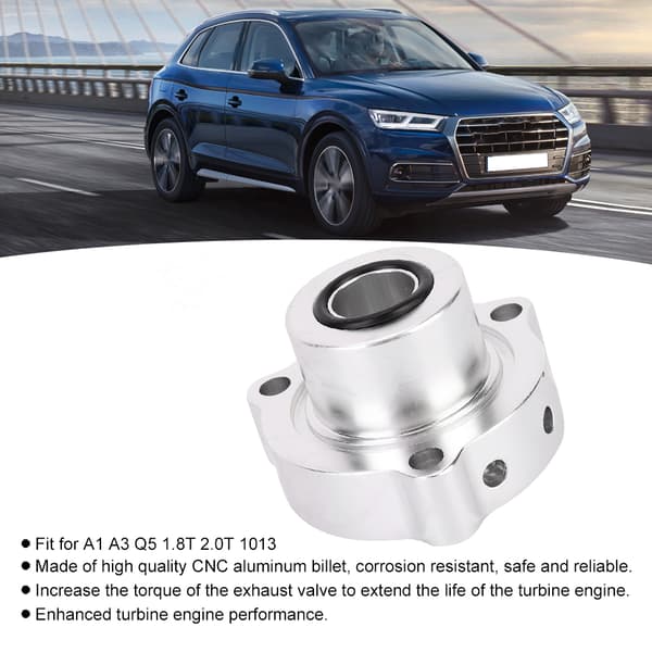 Blow Off Valve Base Dump BOV-adapter passer til A1 A3 Q5 1.8T 2.0T 1013