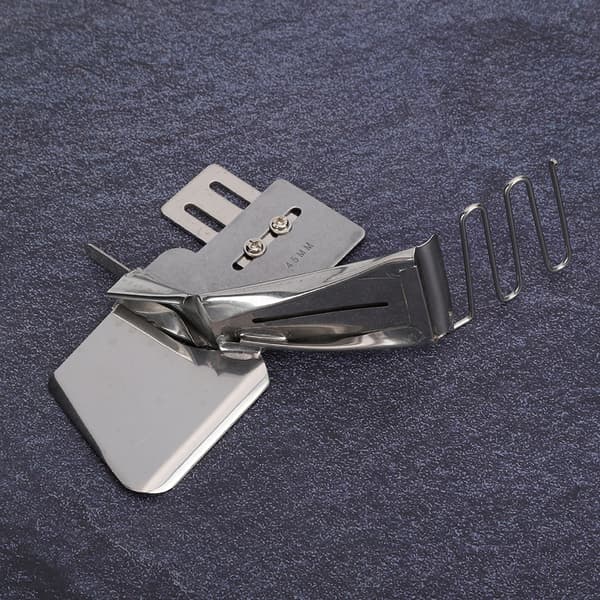 Båndbinder Symaskinetilbehør Rustfrit Stål 4 Folder Korrosionsbestandig Holdbar (45 mm)
