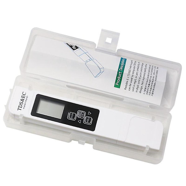 3-i-1 vandkvalitetstester med LCD-display - TDS-, EC- og temperaturmålinger