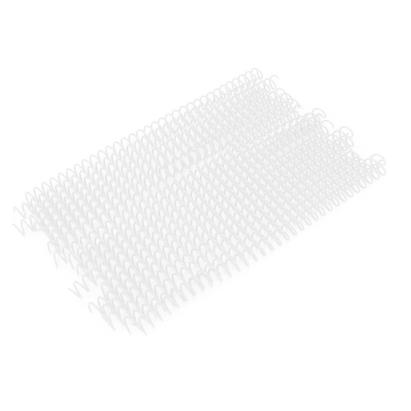 20st 30 Hål LösE blad Plastbindningsring Fjäder Spiralringar för A4-papper 11mm vit