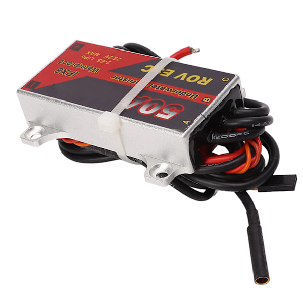 Borstlös ESC 50A IPX8 Vattentät Förseglad PWM Signal Undervattens Thruster ESC för Inner Rotation Motor
