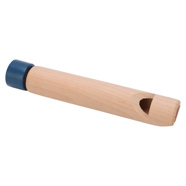 Tre Slide Push Pull Voice Change Fløyte Pedagogisk instrument leke for barn Blått håndtak