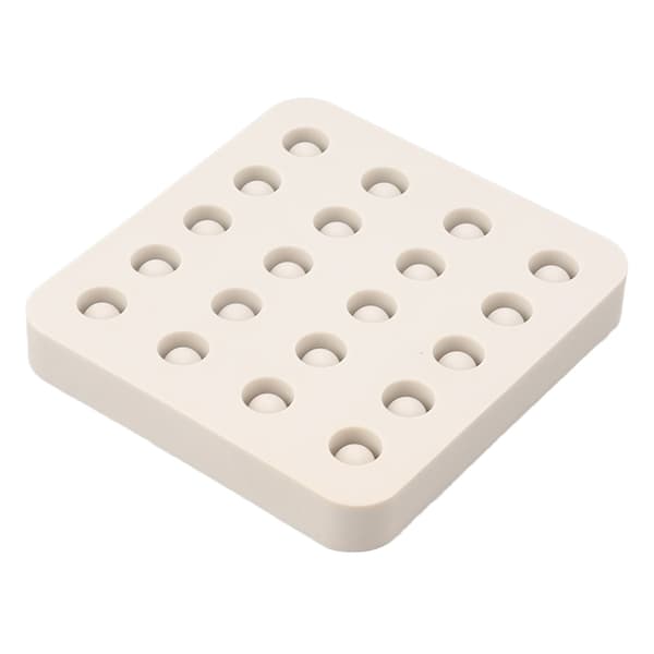 Voks Dronning Podekopper Silikonform Birøkt Bivoks Dronningcellekopper Lagingsform 4 Rader 96x92x14mm