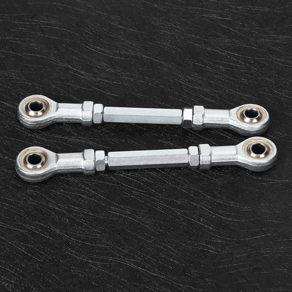 2 stk. 150 mm -170 mm 8 mm styrestangssæt kugleled til 49cc elektrisk mini ATV Go Kart