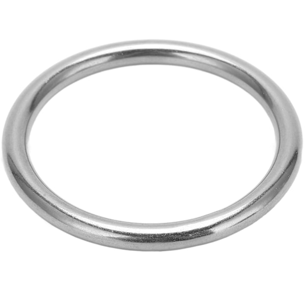 Båtrunda ringar i rostfritt stål O-ring med trådtjocklek 8 mm Specifikation för båtsegling dykning 8x50 mm/0,3x2 tum