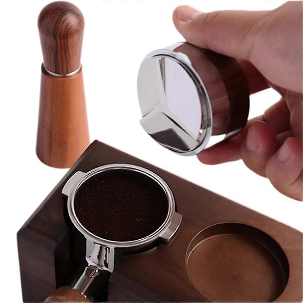 58,5 mm Kaffe Tamper Kaffefordeler Værktøj Espresso Niveller