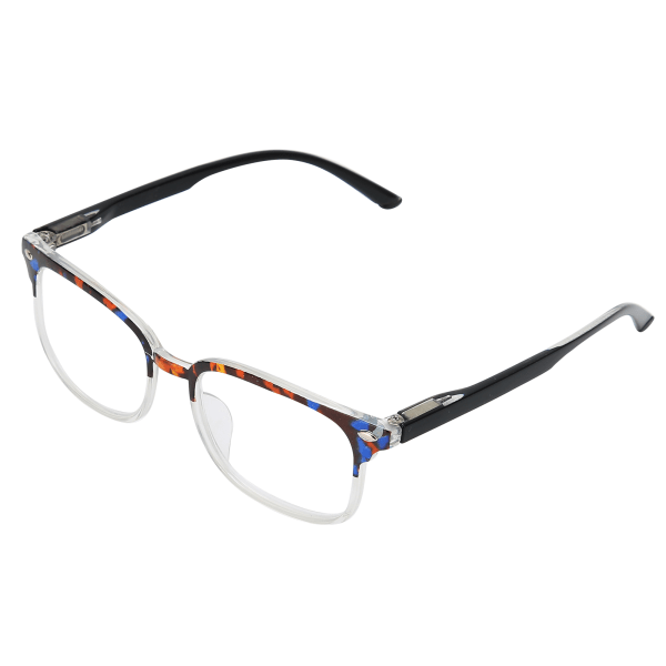 Leopard Print Frame Vanhusten lukulasit Teräväpiirtolukulasit Silmälasit (+225)