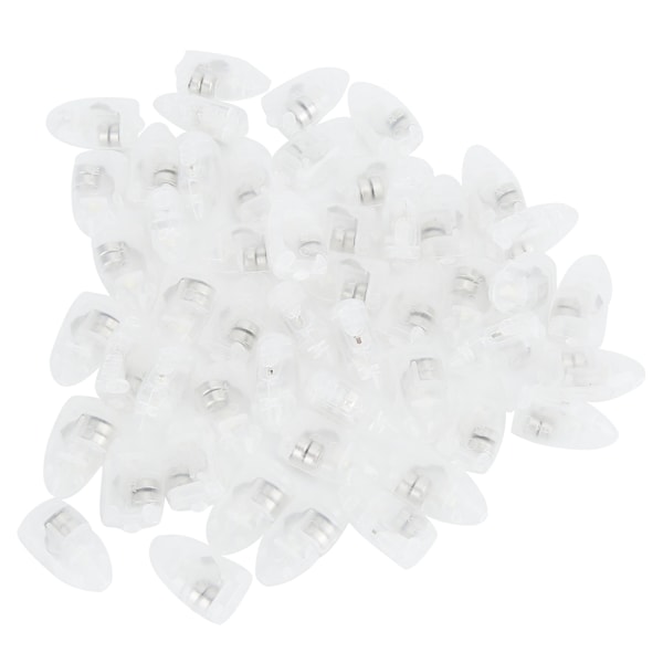 100 stk. innovativ form ballonglys LED lysende lampe for hjemmefest bryllupsdekorasjon fargerik blits